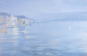 Salcombe - dimmig morgon, 1998